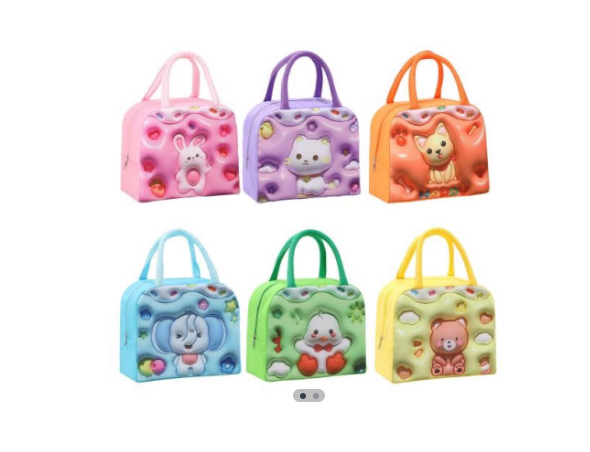 Vista 2 de Loncher termica infantil - ROSADO: MORADO